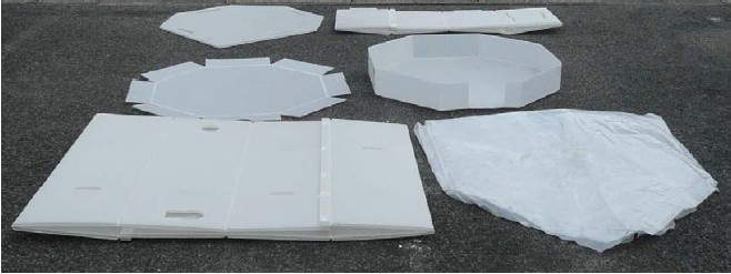 組立式 LCコンテナの構成