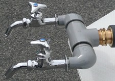 組立式 LCコンテナ EZバルブ対応　町野式バルブ　20mm二口水栓用