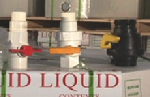 組立式 LCコンテナ 食品用バルブ2