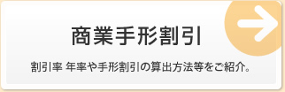 商業手形割引 割引率 年率や手形割引の算出方法等をご紹介。